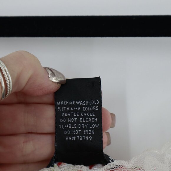 Wet Seal Lace Camisole Women L White Romantic Y2K Babydoll Garden Party Feminine - Picture 5 of 13